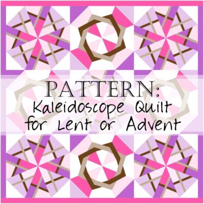 Kaleidoscope Lent Advent Quilt Pattern Block Square